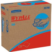 Wypall GeneralClean X60 Multi-Task Cleaning Cloths - Pop-Up Box, White, Hydroknit, 8.34" x 16.80", 126 PK KCC34790